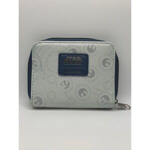 Loungefly Star Wars Droids Zip Wallet – R2-D2, BB-8 & D-O – Excellent Condition